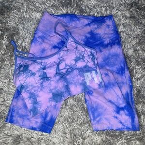 PINK Activewear Tie Dye Set
